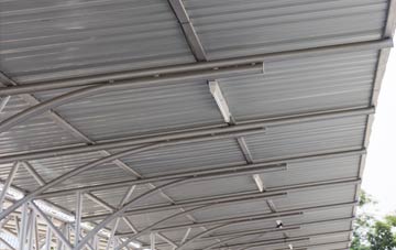 installing Sutton Lane Ends metal roofing